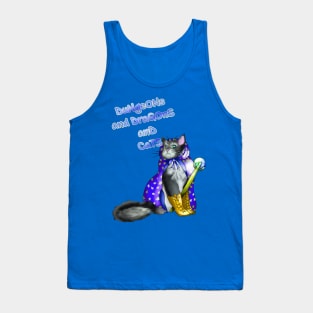 Pretty kitty dungeons and dragons and cats Tank Top